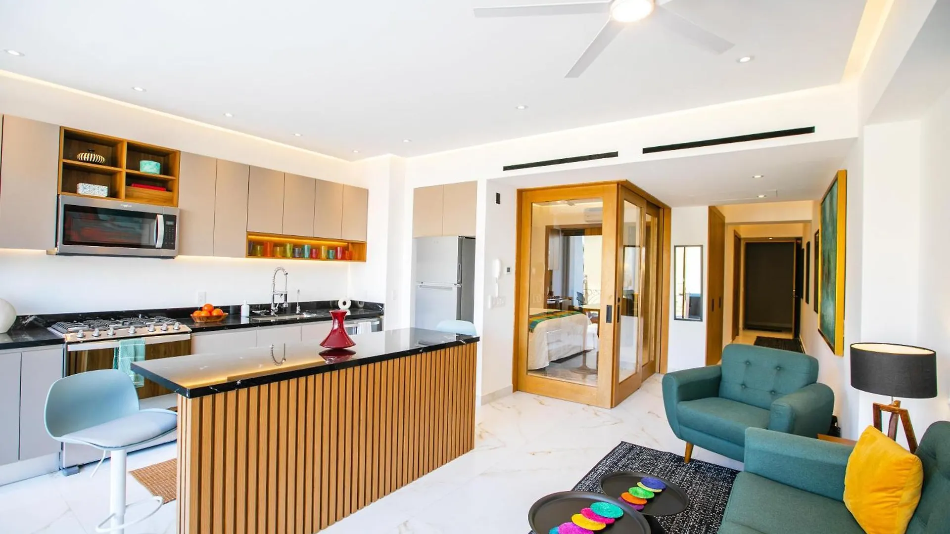 Artful 1Br In Romantic Zone, Pool, Bar And Hot Tub 巴亞爾塔港 度假居