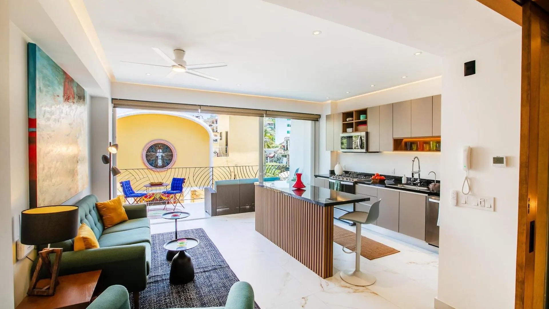 度假居 Artful 1Br In Romantic Zone, Pool, Bar And Hot Tub 巴亞爾塔港